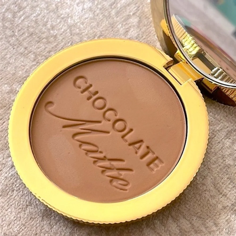 Brand New Too Faced Chocolate Soleil Matte Bronzer & Melted Matte Metallic Lip